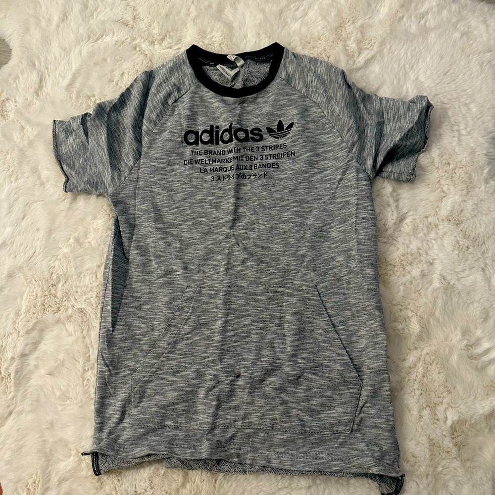 Adidas oversized dress shirt